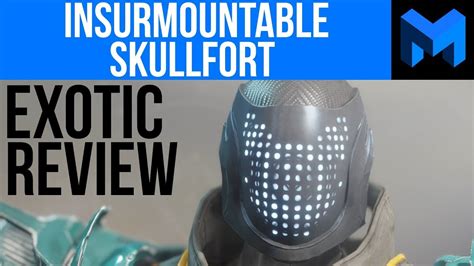 Destiny 2 An Insurmountable Skullfort Exotic Review Youtube