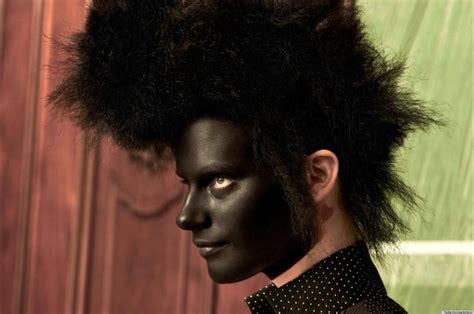 Vogue Netherlands Blackface Shoot Ruffles Feathers Photo Huffpost
