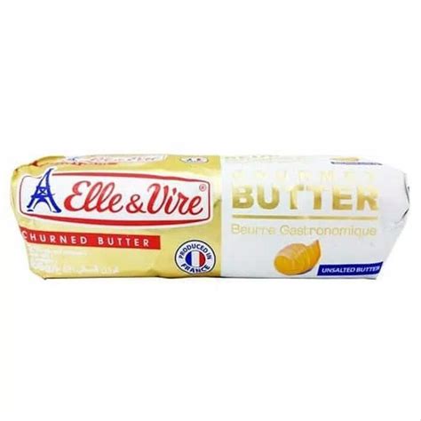Elle & vire salted 60% fat butter 200g. Jual Elle dan vire gourment butter unsalied 500 gram di ...