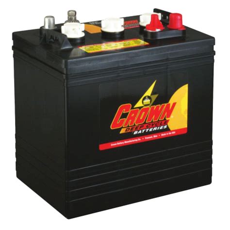 6v Crown Battery 330ah Flooded Deep Cycle
