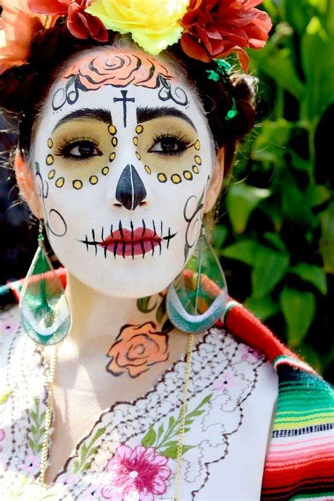 amazing inspirations for dia de los muertos makeup