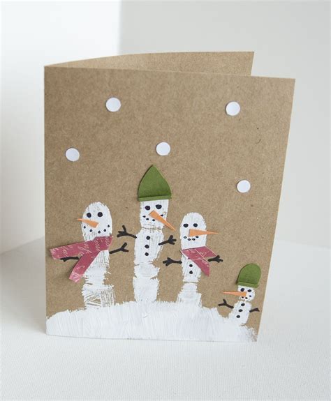 15 Awesome Christmas Cards to Make With Kids - You Baby Me Mummy