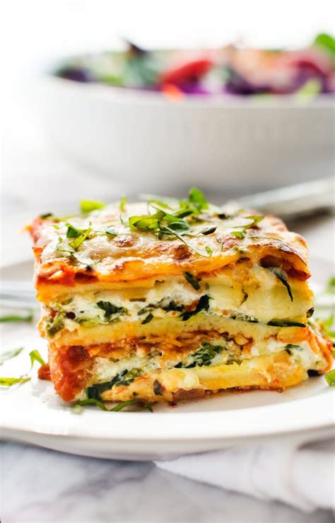Easy Vegetable Lasagna Recipe Gluten Free Wendy Polisi