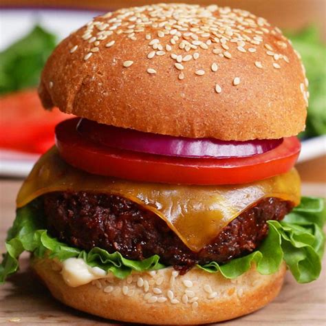 The Best Ever Vegan Burger Recipe By Tasty Recipe Cart