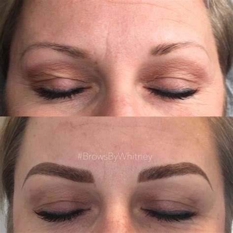 In fact we have a pretty great relationship. Microblading Before and After Pictures | Brows by Whitney