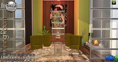 Salle à Manger Sims 4 Sims 4 Dining Room Dinner Room Dining Rooms