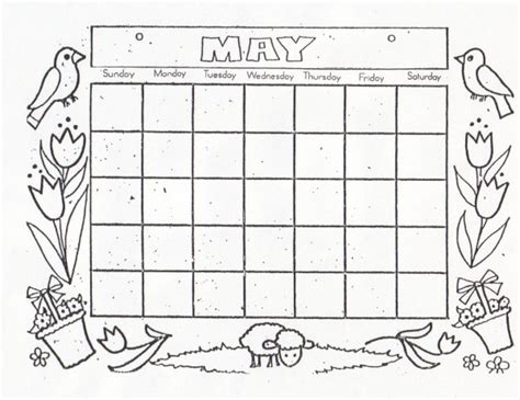 Fill In Calendar Calendar Printables Free Blank