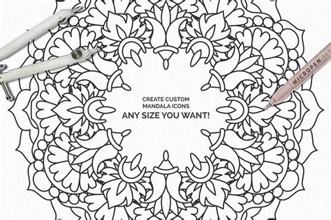 Mandala Logo Creator Kit CS6 #Creator#Logo#Mandala#Actions | Mandala