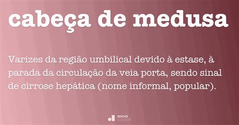 Cabeça De Medusa Cirrose