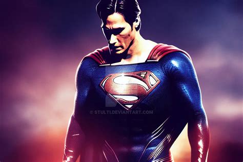 Keanu Reeves As Superman By Stulti On Deviantart