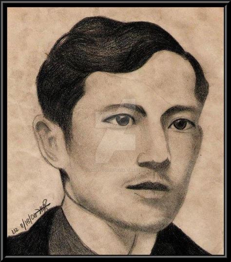 Jose Rizal Drawing Dr Jose Rizal Noli Me Tangere Rizal Has 13572 The