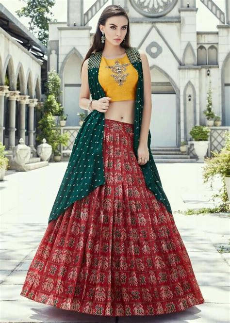 Beautiful Lehanga And Choli Lehenga Crop Top Choli Blouse Design Choli Dress