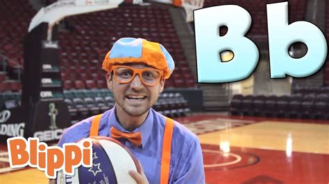 Blippi Teaches Basketball Tricks Blippi Learn With Blippi Funny