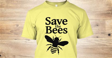 Discover Save The Bees Ltd Edition T Shirt From Brookes Honey Bee