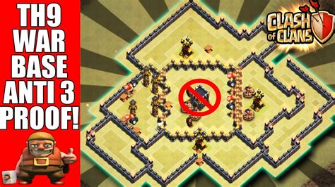 Find your favorite th 9 base build and import it directly into your because of that, the most common war bases are the anti 3 star bases that have the townhall on the outside. ANTI 3 STAR TH9 ??? TH9 BASE 2017 WITH REPLAY'S | ANTI ...