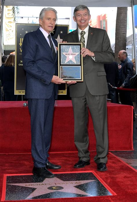 Michael Douglas Hollywood Walk Of Fame Ceremony Popsugar Celebrity Uk