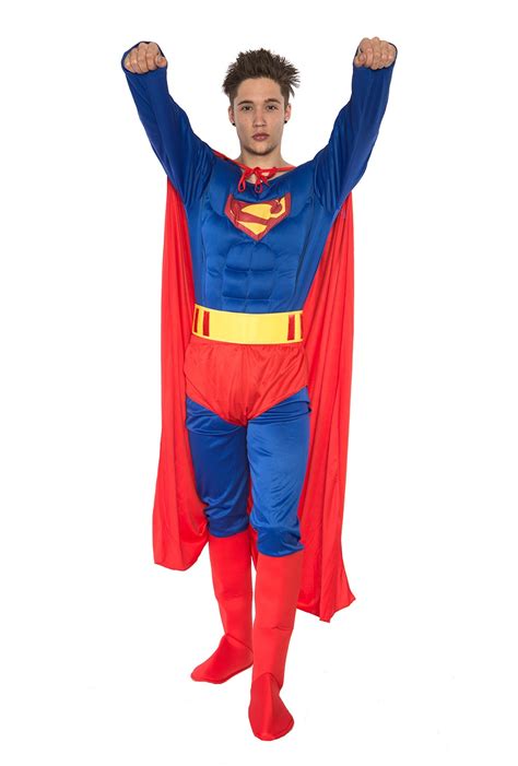 Superman Muscle Chest Costume