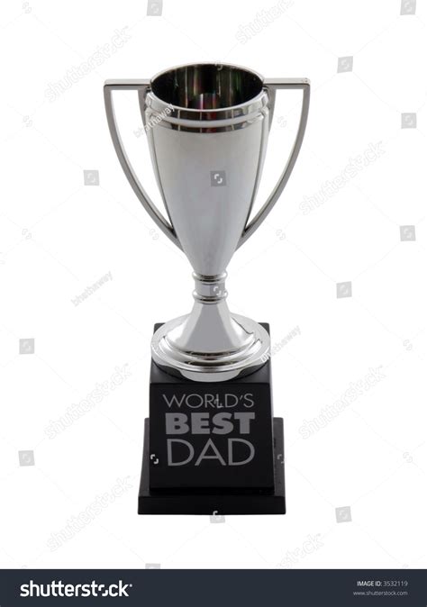 Worlds Best Dad Trophy Stock Photo 3532119 Shutterstock