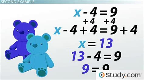 Solving Equations Using The Addition Principle Lesson
