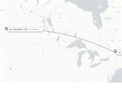 Direct Non Stop Flights From Montreal To Calgary Schedules Flightsfrom Com