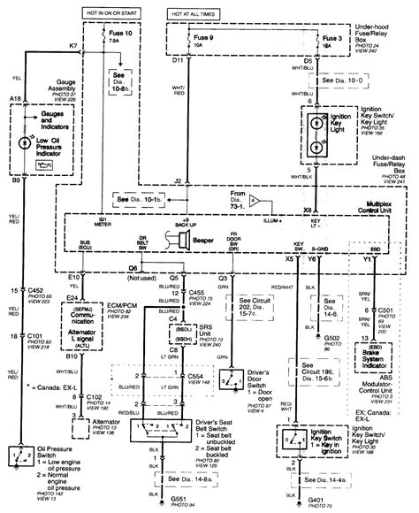 Diagram 2007 2008 2009 Honda Cr V Crv Electrical Wiring Diagram