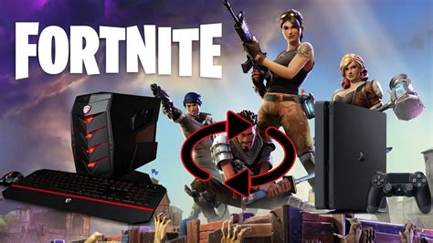 Pc And Ps4 Players Can Play Fornite Togethercross Platform Tutorial