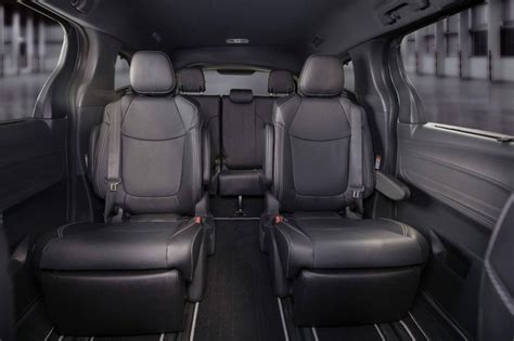 Toyota Sienna Dimensions Interior Measured The Drivers Checklist