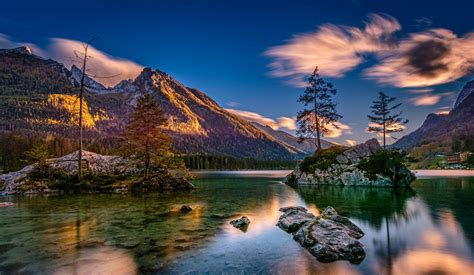 Download Alps Bavaria Germany Lake Nature Mountain Hd Wallpaper