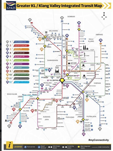 HiProperty.com: Greater KL/ Klang Valley Integrated Transit Map