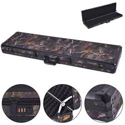 49 Long Aluminum Locking Rifle Gun Case Lock Shotgun Storage Box Carry