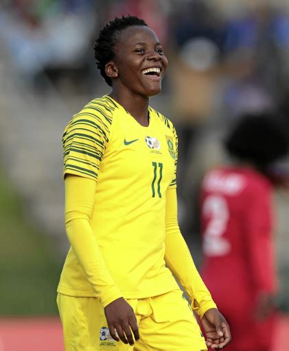 Thembi kgatlana scores to put south africa ahead against spain in group b of the fifa women's world cup 2019. Banyana Banyana's Thembi Kgatlana gets all the love after historic goal