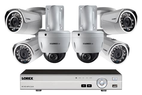 Home Security System With Hd 1080p Bullet Cameras And Two