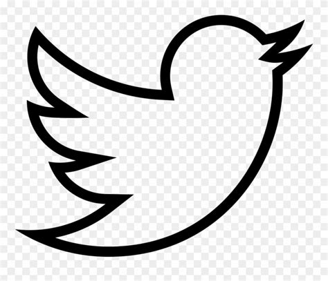 Twitter Logo Outline 10 Free Cliparts Download Images On Clipground 2021