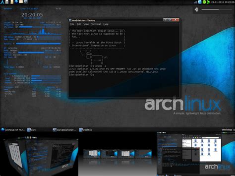 Jan10 Arch Lxde Compiz By Nielssonnich On Deviantart