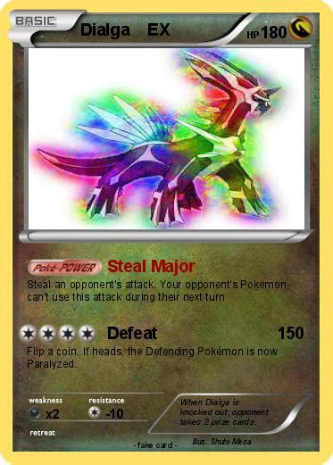 Pokémon Dialga Ex 211 211 Steal Major My Pokemon Card