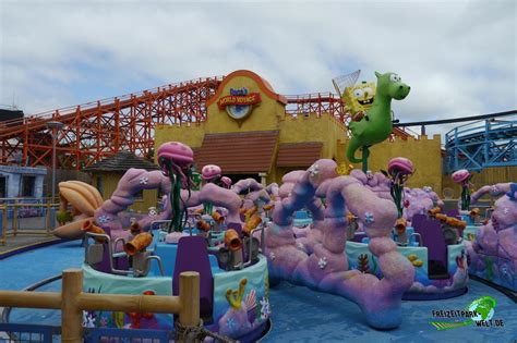 Spongebob Splash Bash Pleasure Beach Blackpool Freizeitpark Weltde