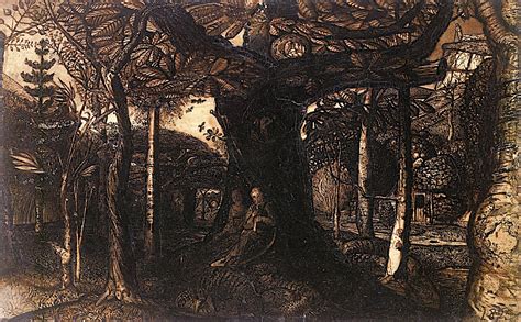 The Skirts Of A Wood Painting Samuel Palmer Oil Paintings