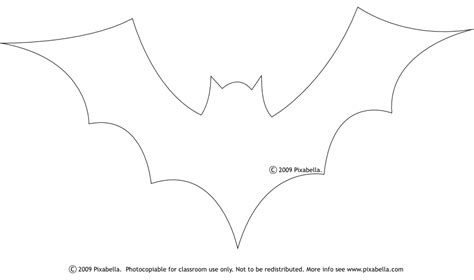 5 Best Images Of Large Bat Stencils Printable Free