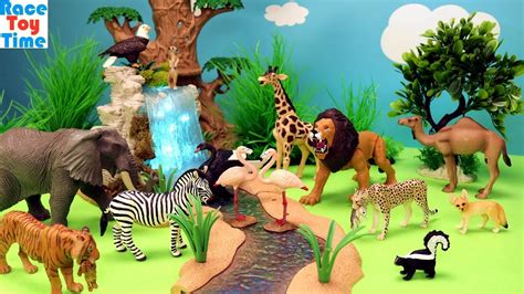 Zoo Animals Toys Surprises Fun Learning Animal Names For