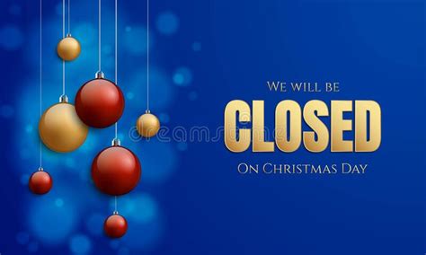 Christmas Day Background Design We Will Be Closed Christmas Eve And