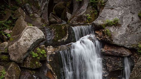 Download Wallpaper 1920x1080 Waterfall Rocks Stones Stream Moss