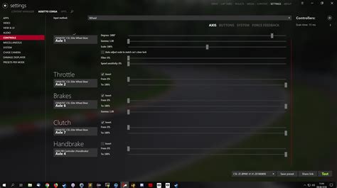 Assetto Corsa Competizione Controller Settings Explorehac