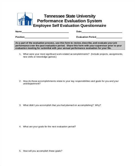 Evaluation forms for employees of different variety available for download. Self Evaluation For Receptionist - Receptionist Self Evaluation Form Page 5 Line 17qq Com - • i ...