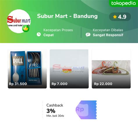 Toko Subur Mart Bandung Online Produk Lengkap And Harga Terbaik