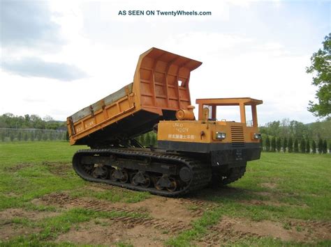 1994 Morooka Mst2000 Komatsu Dsl Power W232hp Tracked Dump Truck