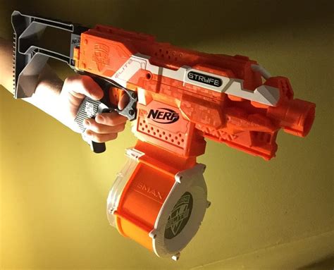 One Of My New Favorite Things Oj Stryfe Recon Mkii Stock Sonic Rampage Drum Nerf