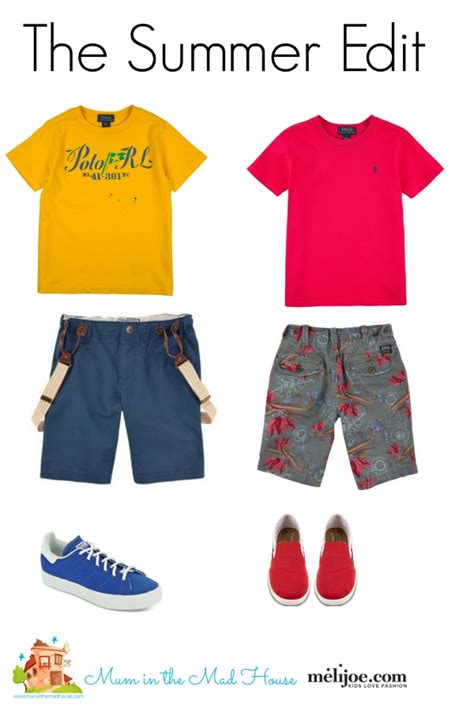 Summer Clothes For Boys Mum In The Madhouse