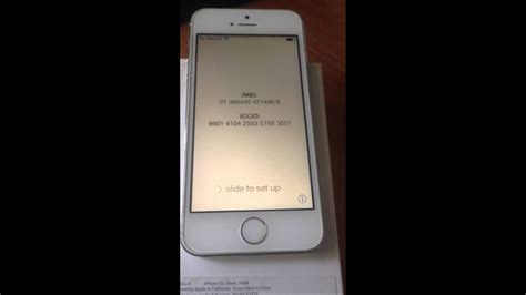 How to get your phone imei number? Apple iphone 5S Clean IMEI - YouTube