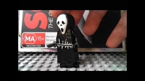 Custom Lego Scream Ghostface Minifigure Youtube