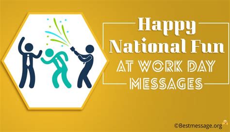 Happy National Fun At Work Day Messages January 26th